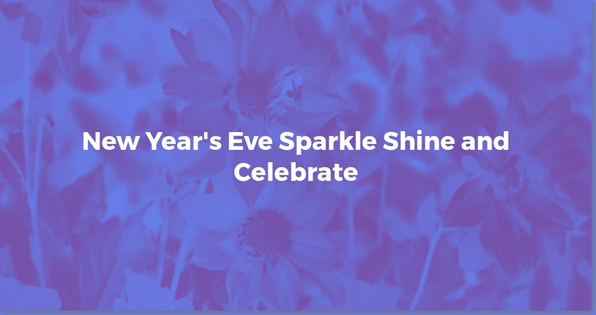 Sparkling New Year's Eve Wishes to Share the Joy