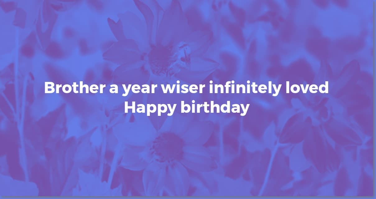 Birthday Wishes for Elder Brother: Unique Messages Inside!