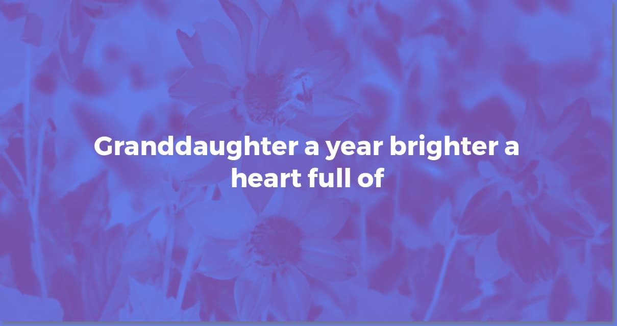 Granddaughter Birthday Wishes: Make Her Day Special!