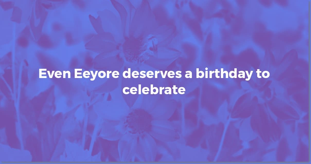 Eeyore's Birthday: Celebrate the Gloomy Donkey!