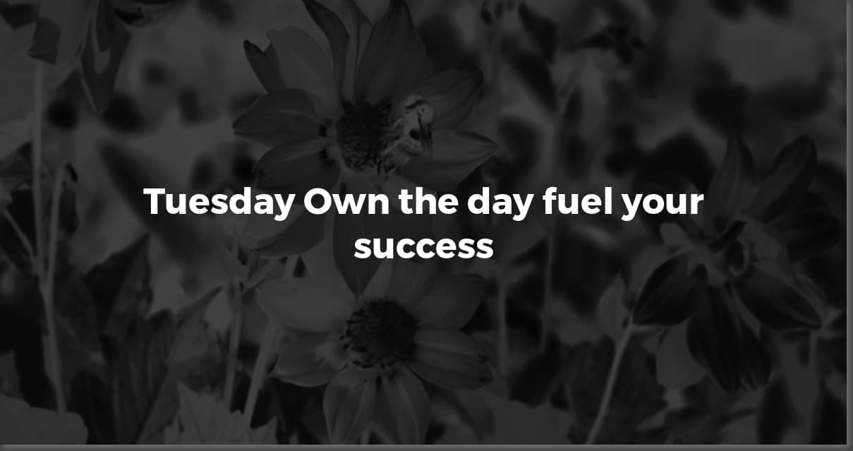 Tuesday Work Motivation: Quotes to Power Your Week