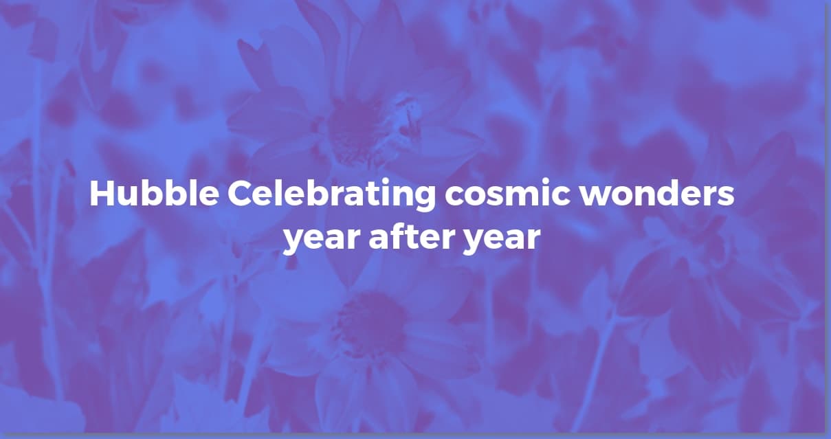 Hubble's Birthday: A Universe of Wonder Revealed