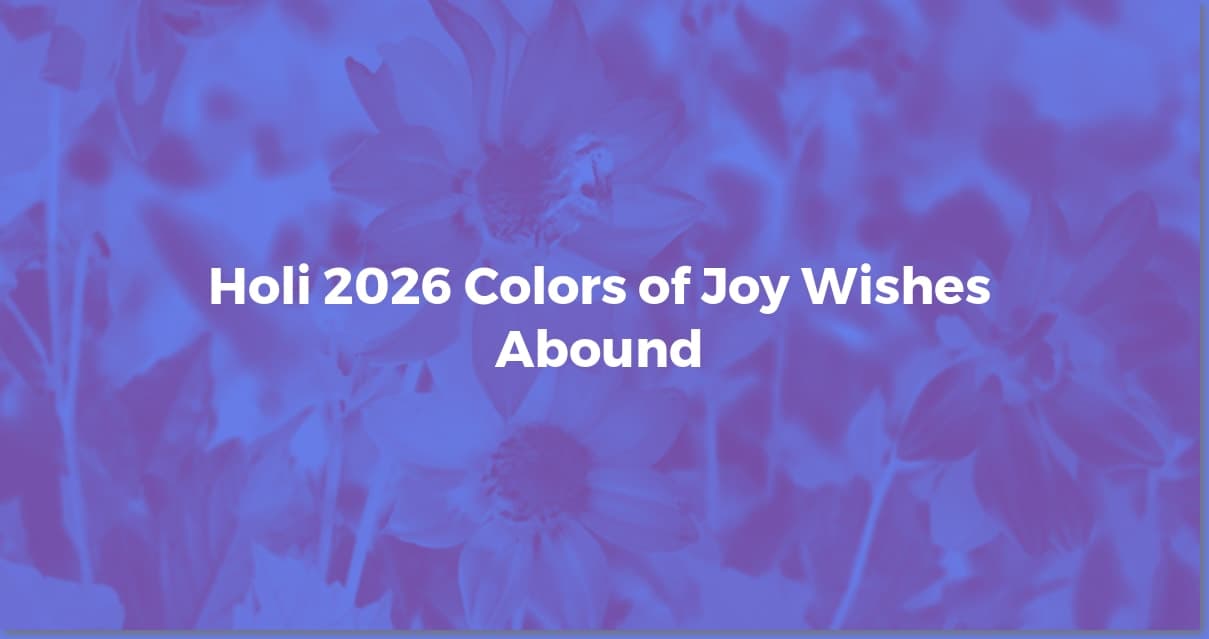 Happy Holi 2026: Fresh Wishes & Images to Share!